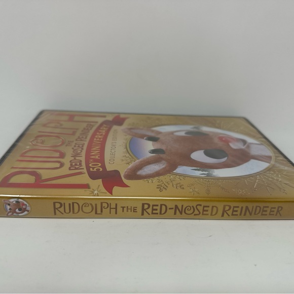 Rudolph the Red-Nosed Reindeer DVD 2014 50th Anniversary with Slip Cover Sealed - Picture 2 of 10